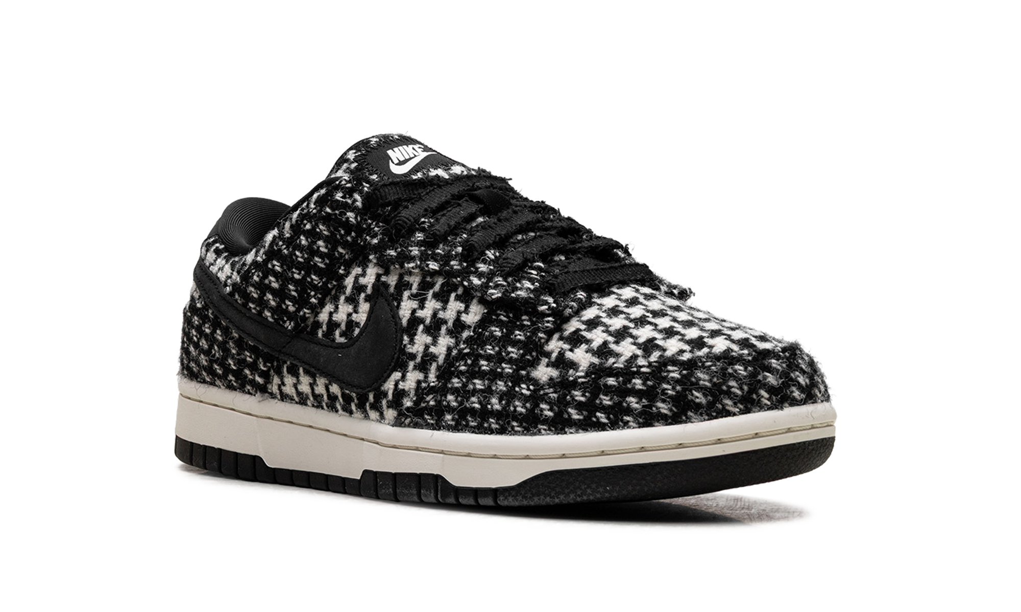 Nike Dunk Low Harris Tweed White Black Multi (W)