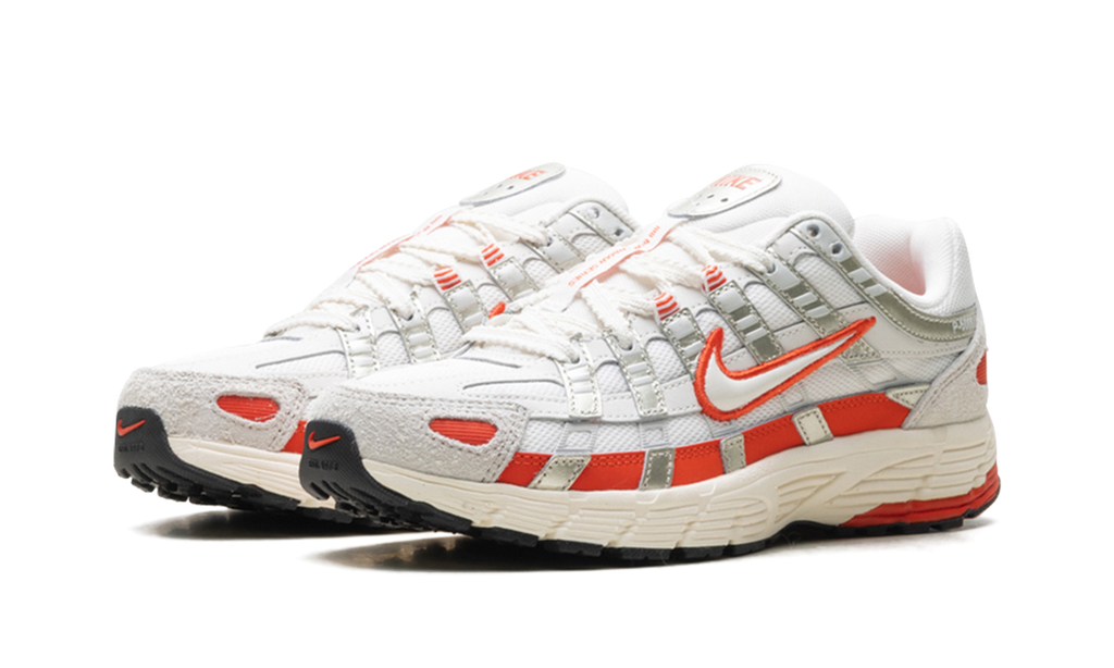 Nike P-6000 Sail Pale Ivory Light Bone Picante Red (W)