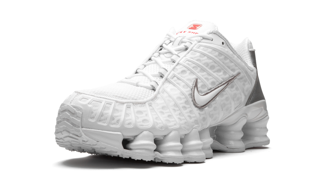 Nike Shox TL White Metallic Silver