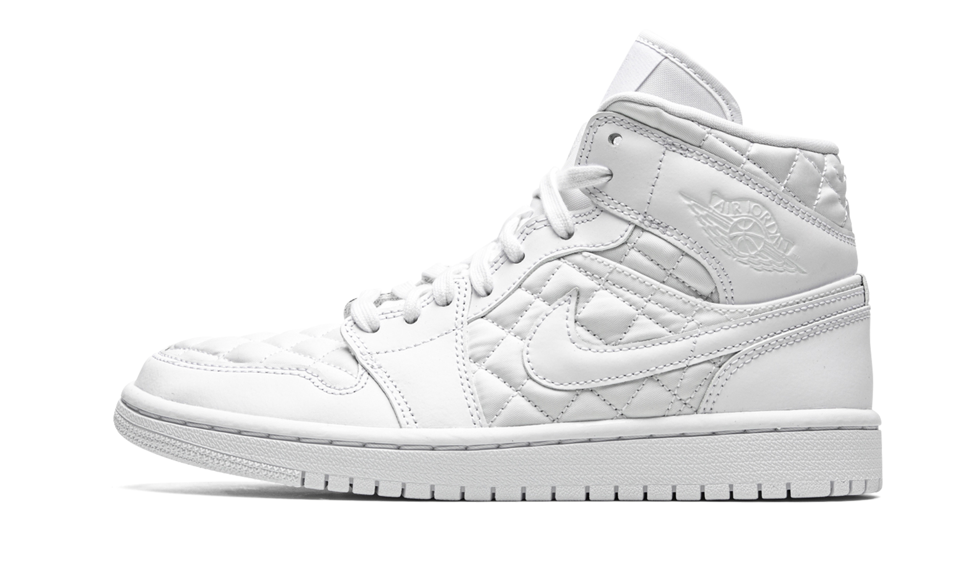 Air Jordan 1 Mid Quilted White (W)
