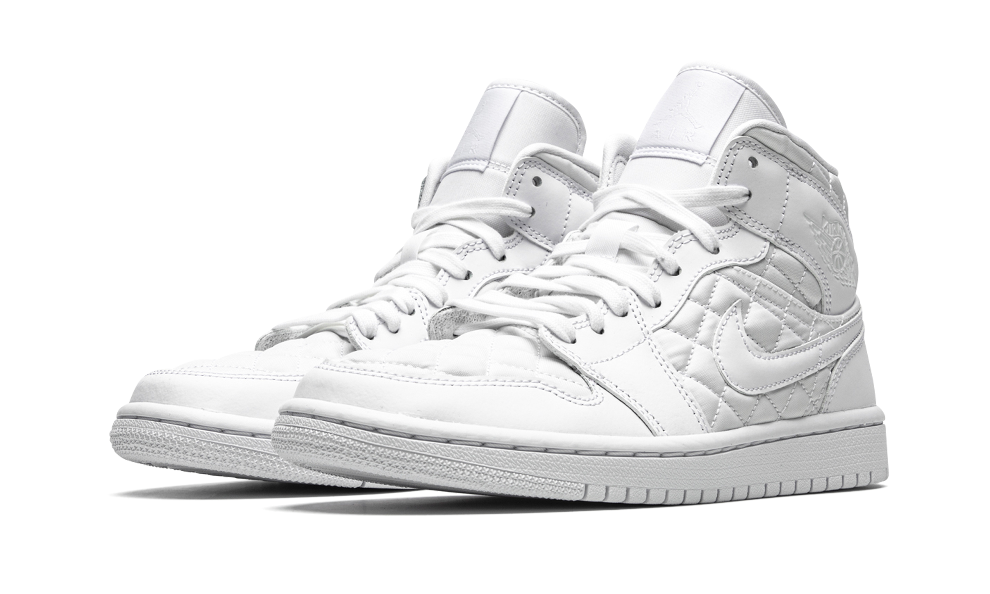 Air Jordan 1 Mid Quilted White (W)