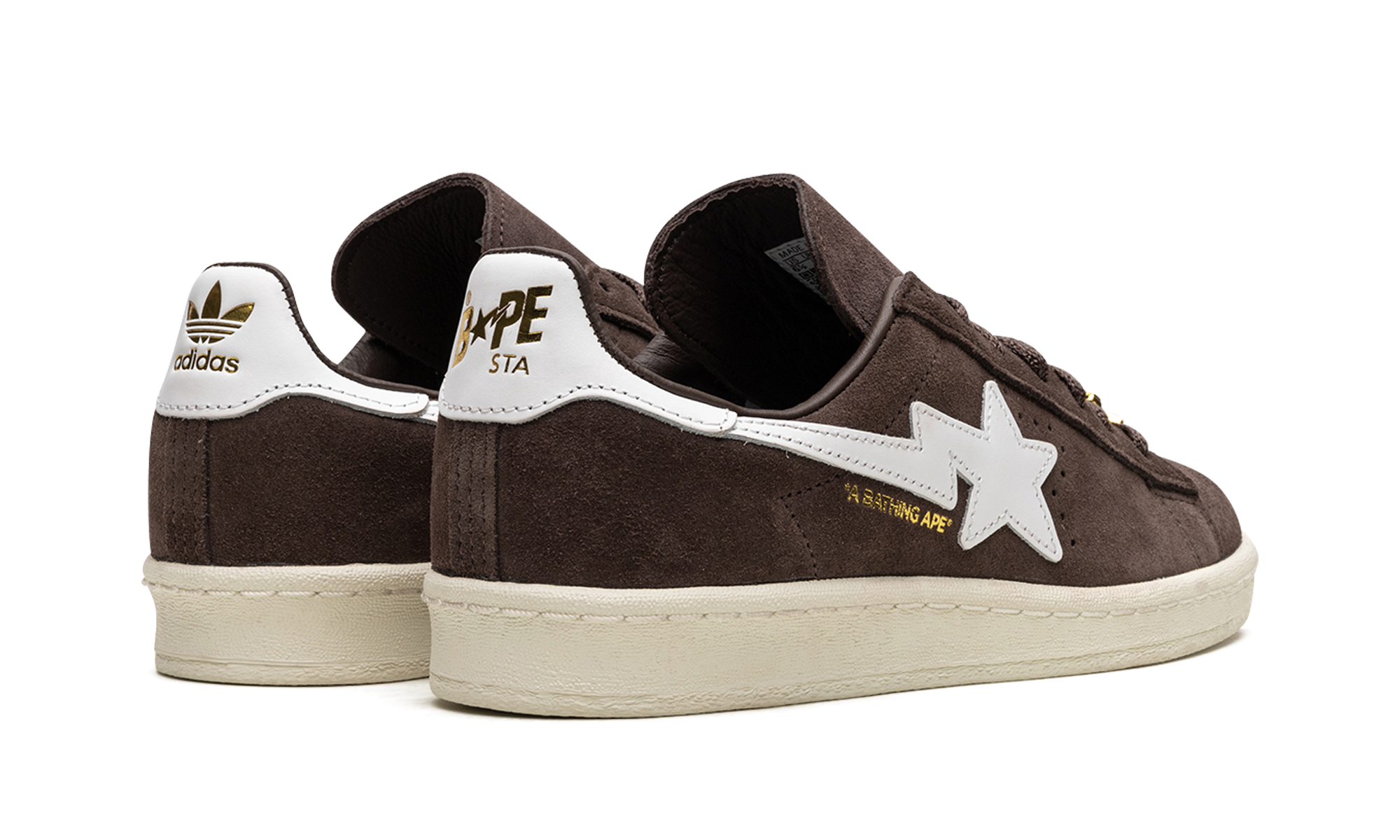 Adidas 80s campus Bape Brown