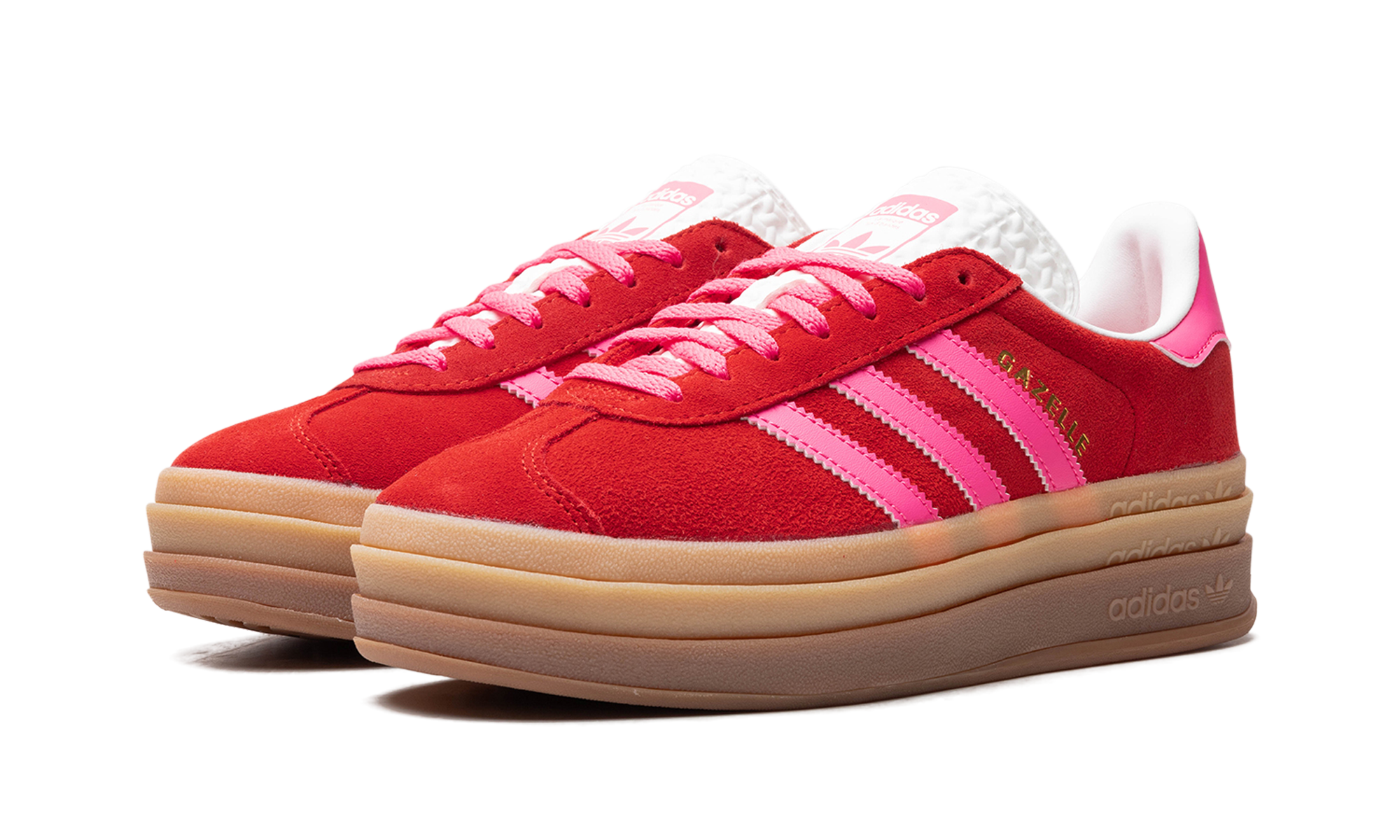 Adidas Gazelle Bold Collegiate Red Lucid Pink (W) 3