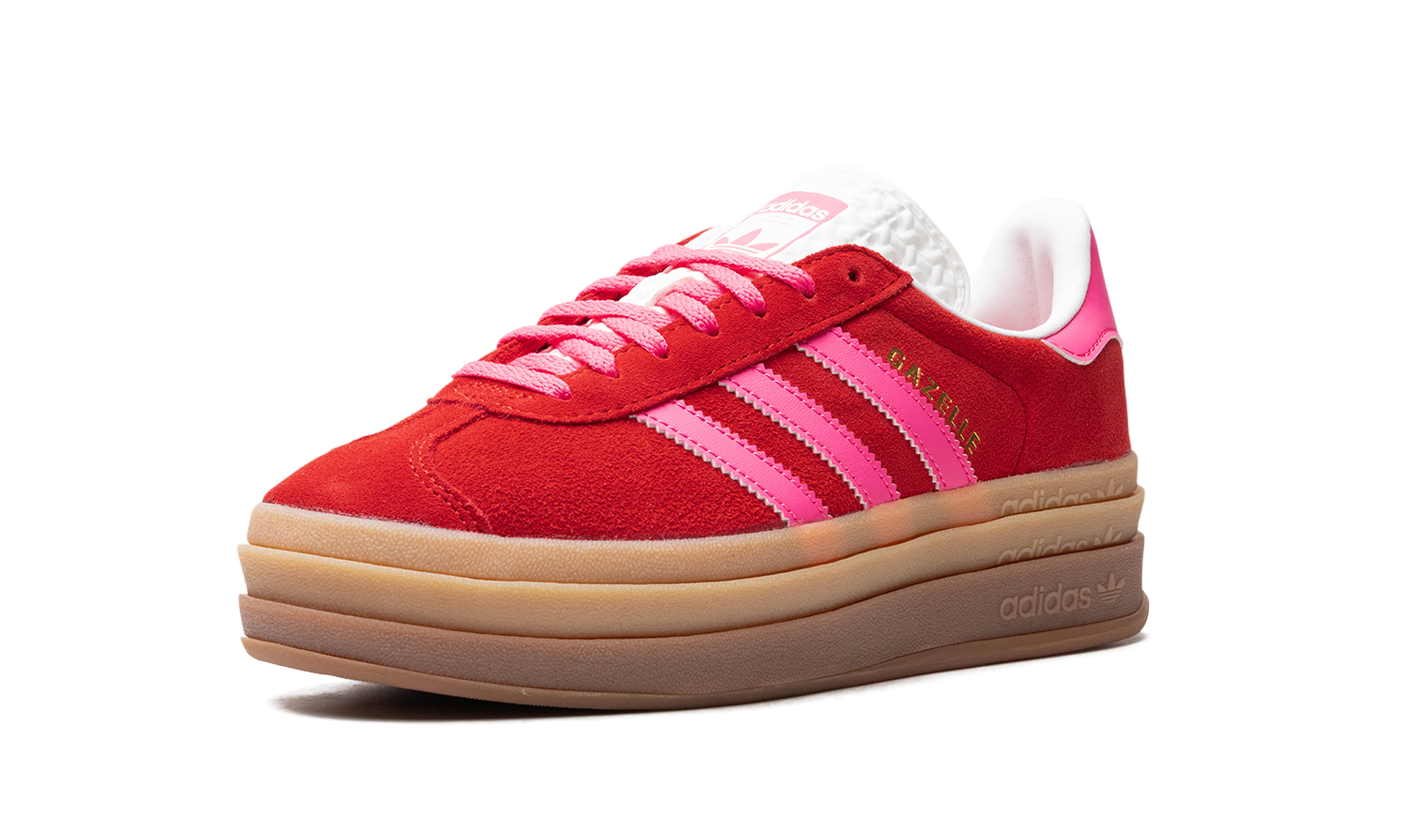 Adidas Gazelle Bold Collegiate Red Lucid Pink (W) 5