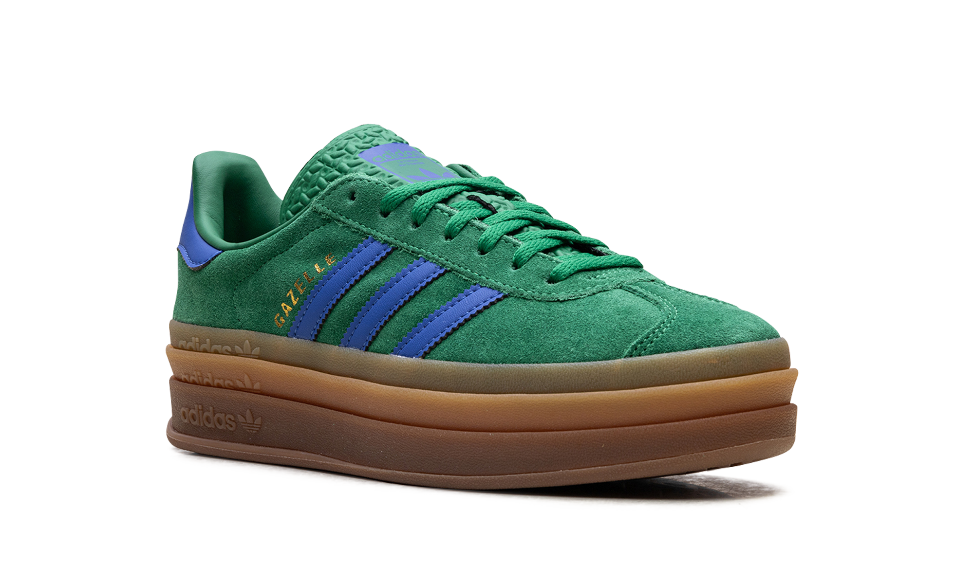 Adidas Gazelle Bold Green Blue Gum (W) 2