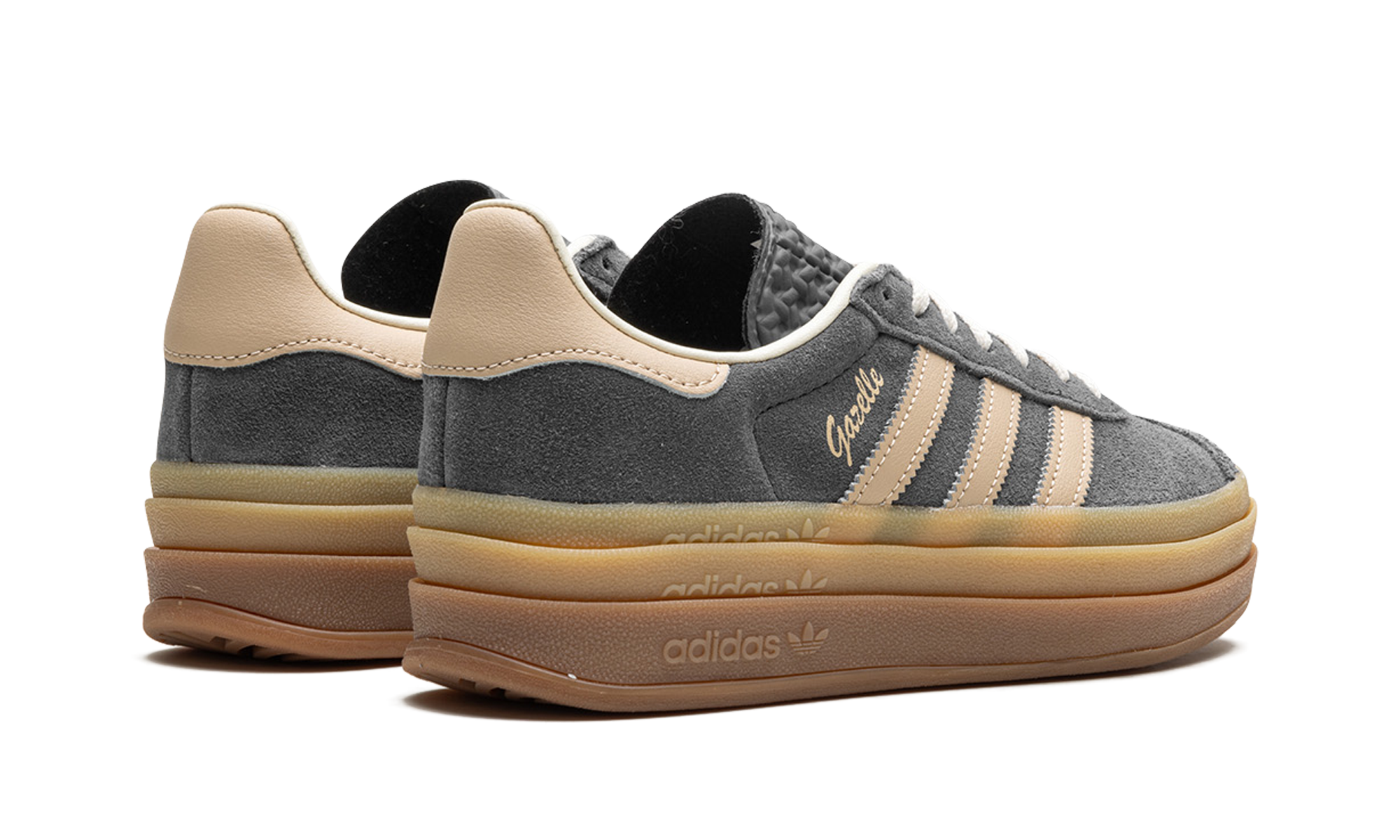 Adidas Gazelle Bold Grey Magic Beige Gum (W) 4