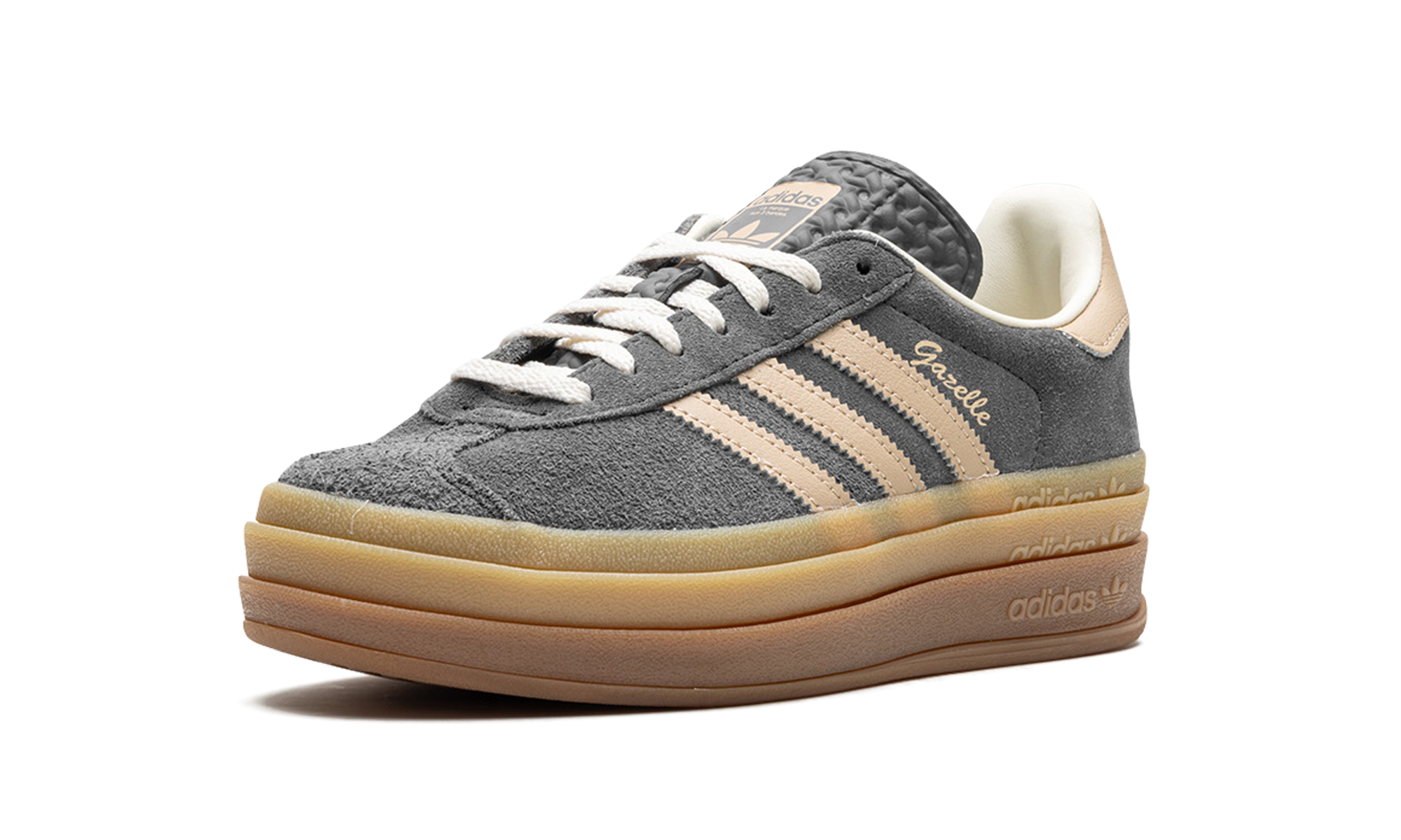 Adidas Gazelle Bold Grey Magic Beige Gum (W) 5
