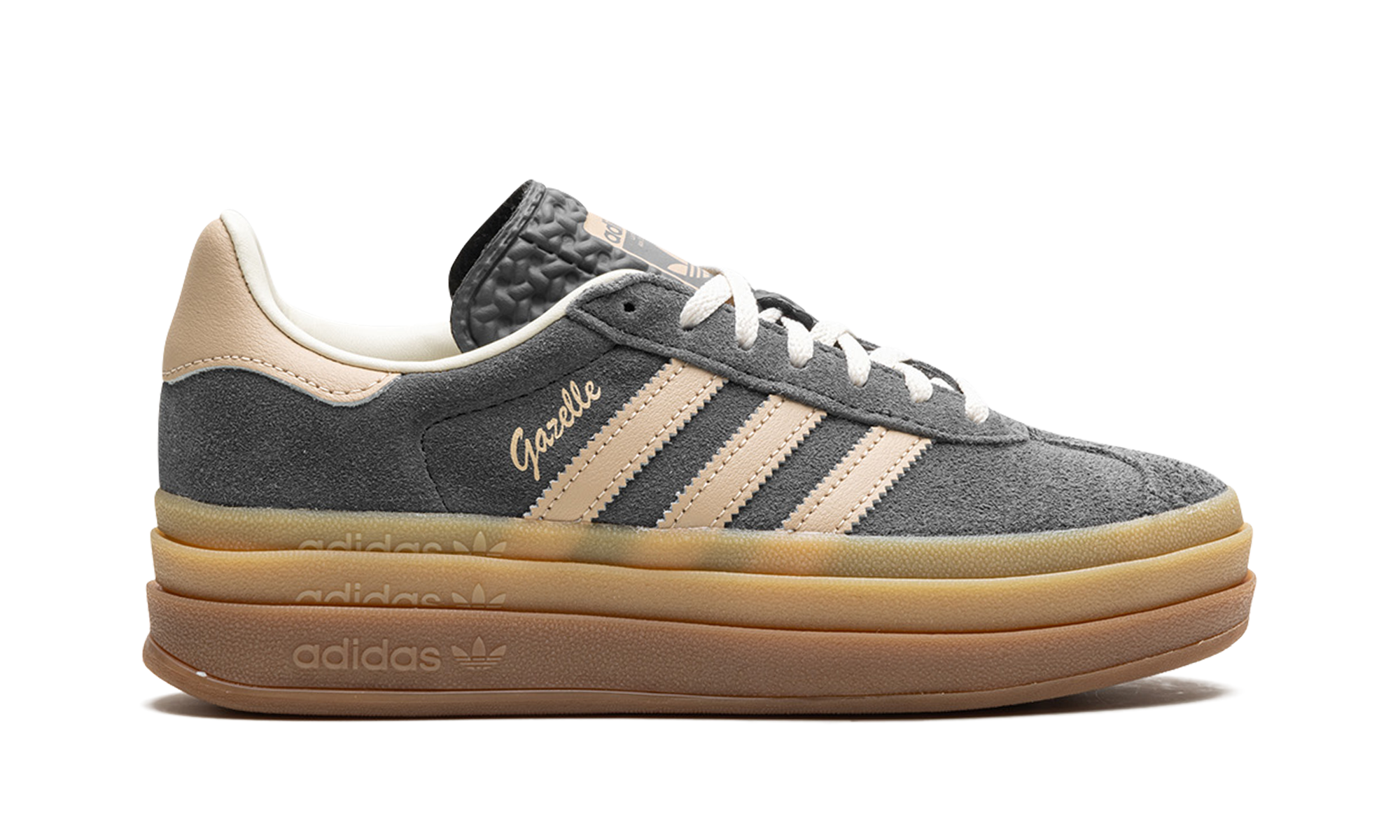 Adidas Gazelle Bold Grey Magic Beige Gum (W) 7
