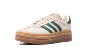 Adidas Gazelle Bold Magic Beige Collegiate Green 9