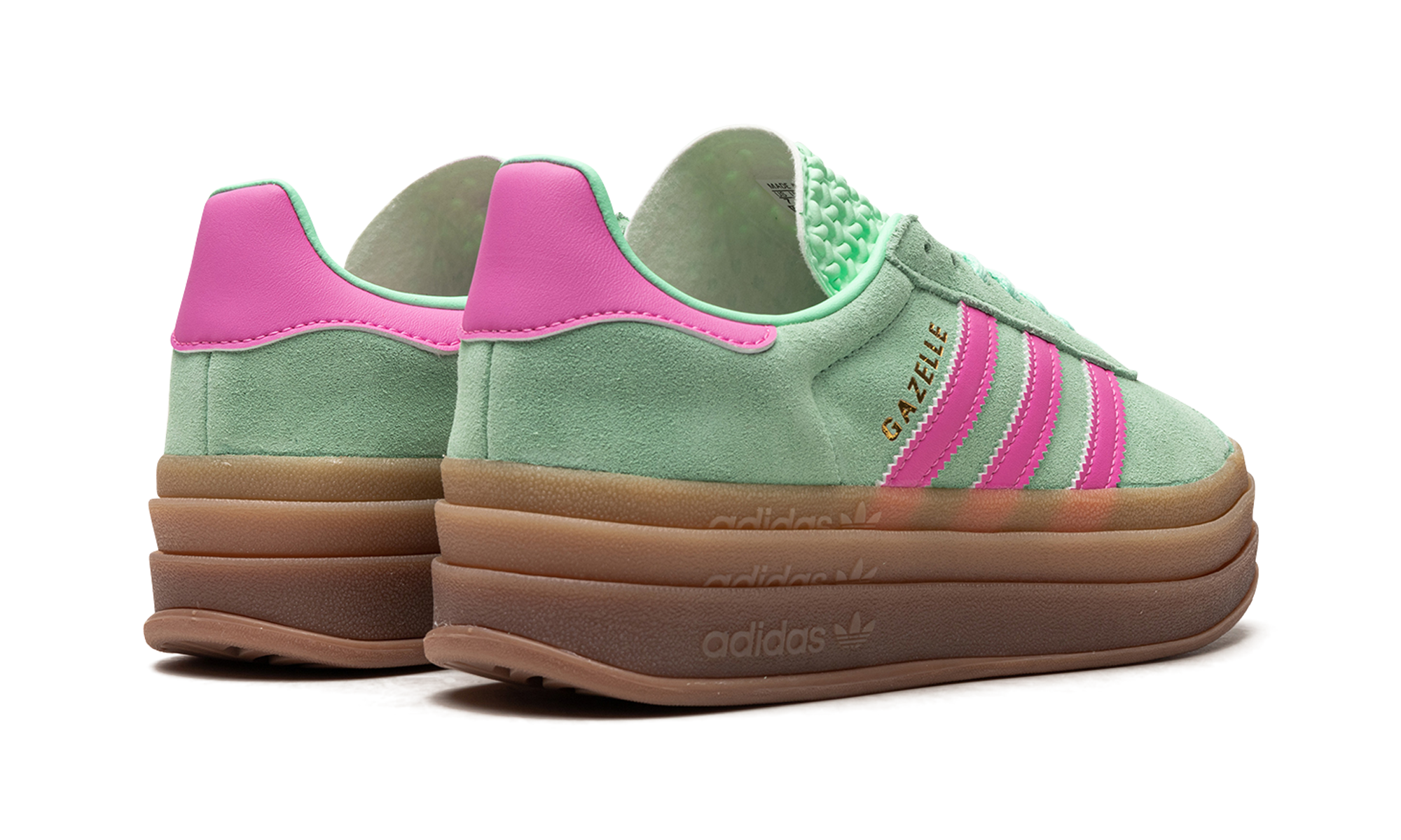 Adidas Gazelle Bold Pulse mint Pink 4