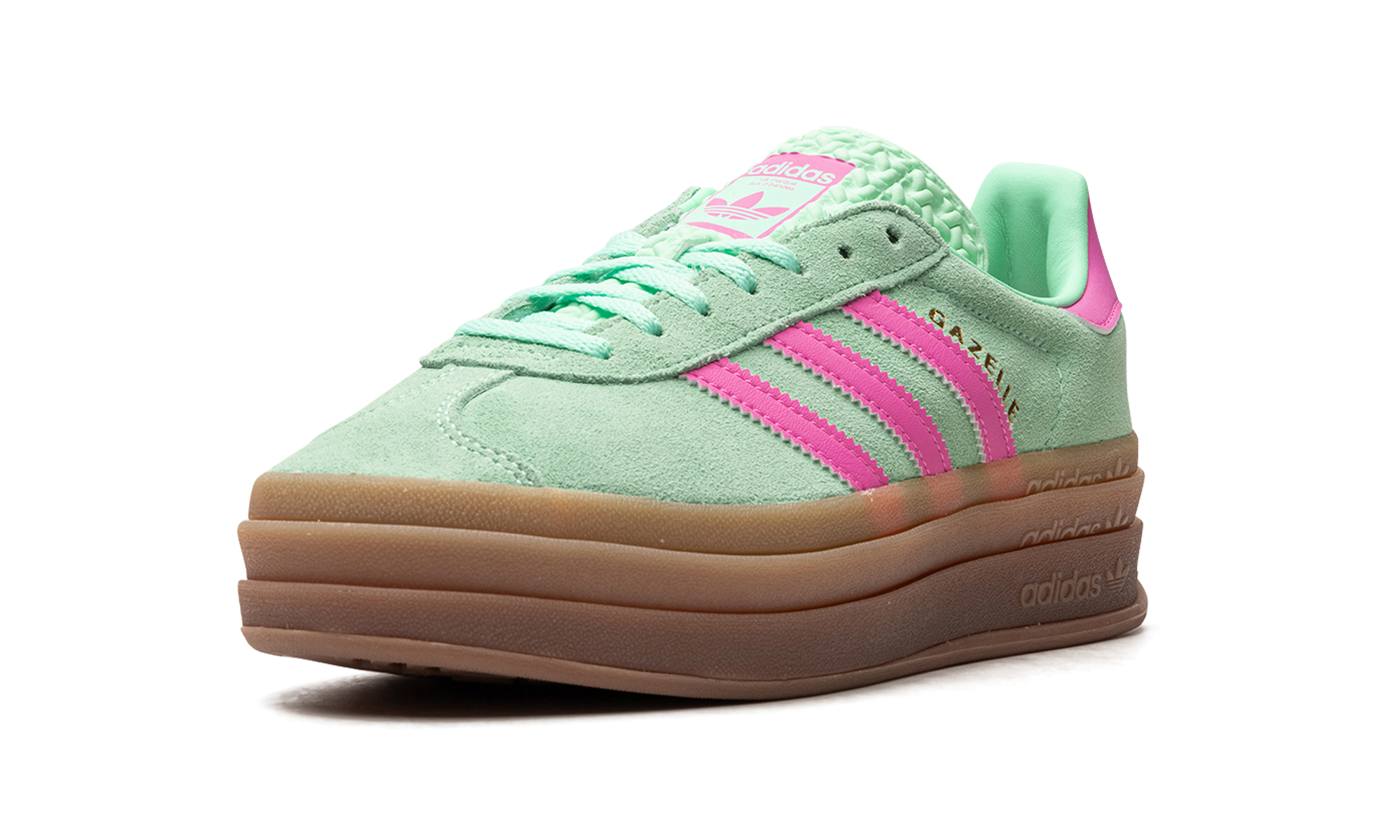 Adidas Gazelle Bold Pulse mint Pink 5