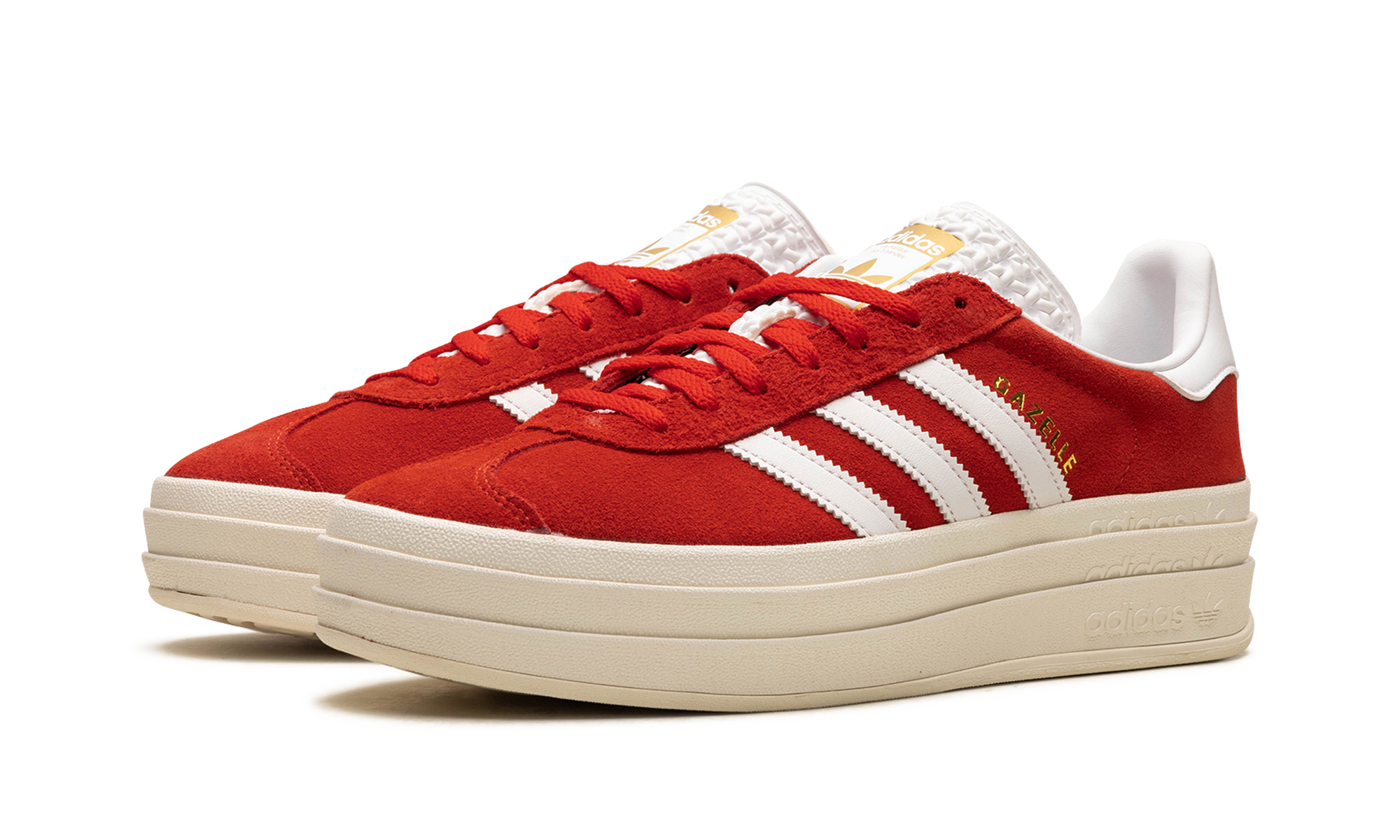 Adidas Gazelle Bold Red Cloud White (W) 3