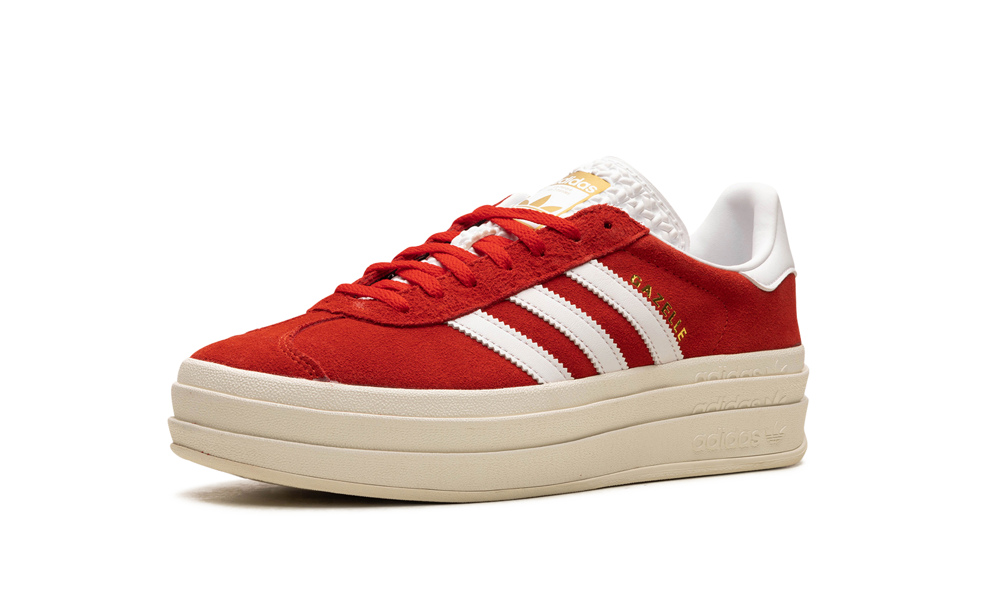Adidas Gazelle Bold Red Cloud White (W) 5