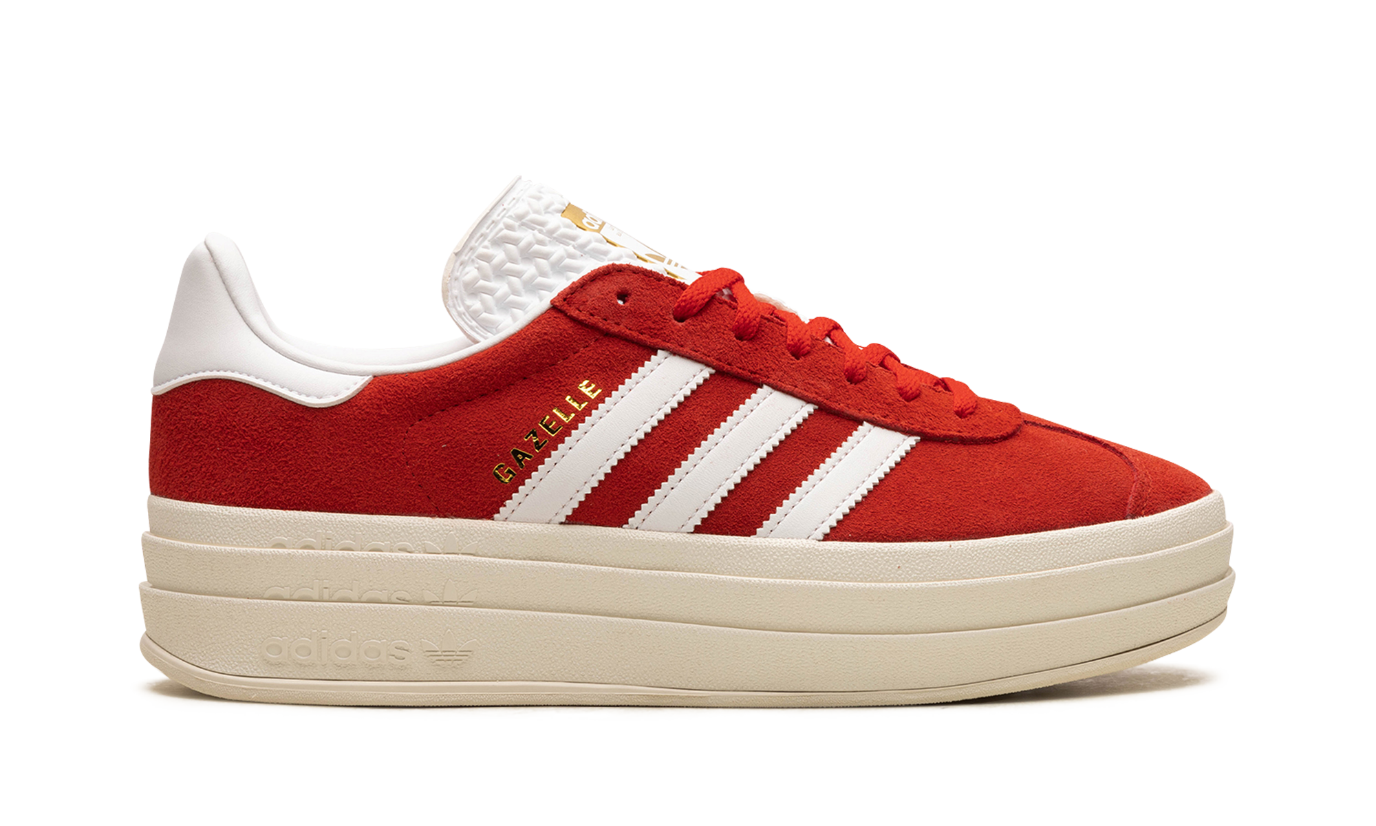 Adidas Gazelle Bold Red Cloud White (W) 7