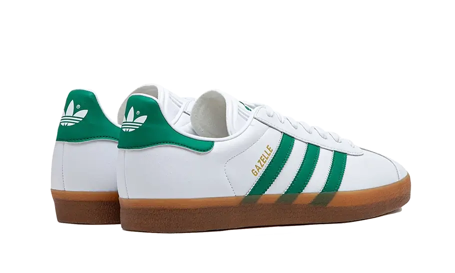 Adidas Gazelle Cloud White Bold Green 3