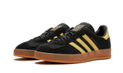Adidas Gazelle Indoor Core Black Almost Yellow 2