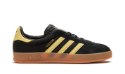 Adidas Gazelle Indoor Core Black Almost Yellow 7