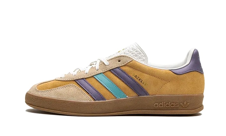 Adidas Gazelle Indoor Glow Orange Shadow Purple 1