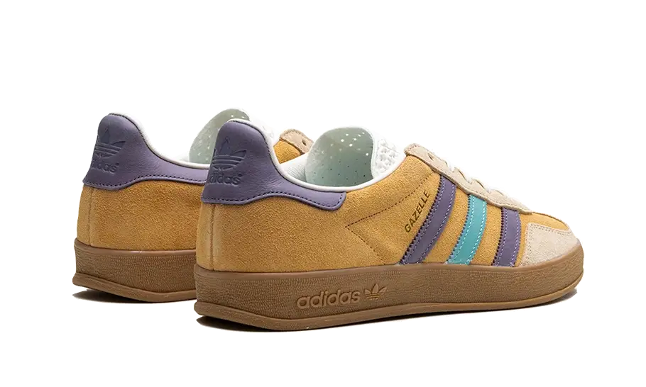 Adidas Gazelle Indoor Glow Orange Shadow Purple 3
