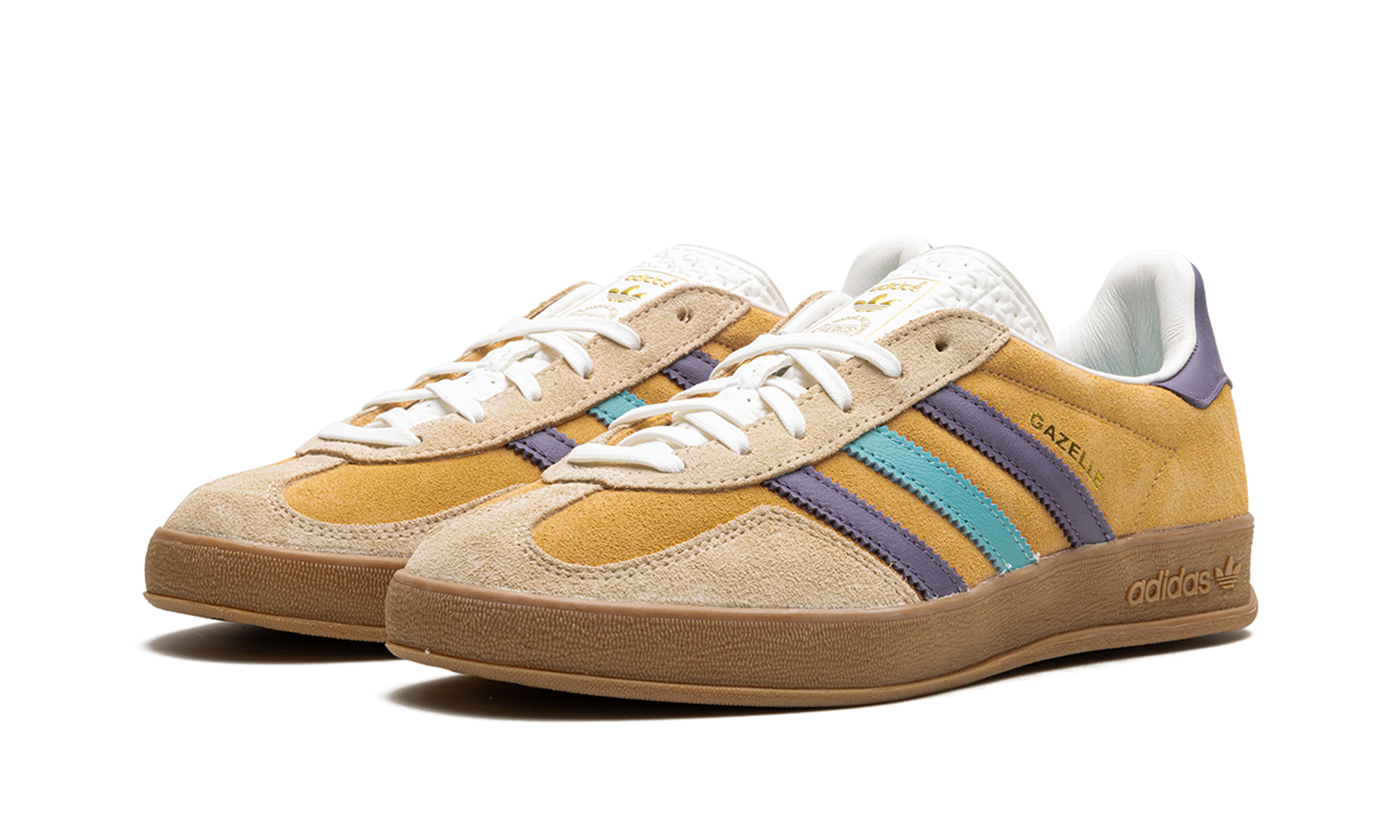 Adidas Gazelle Indoor Glow Orange Shadow Purple 7