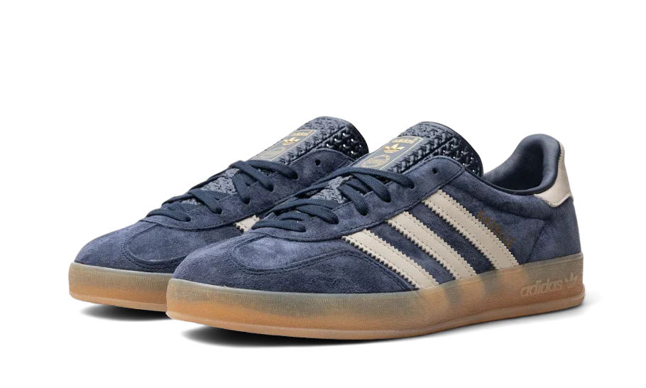 Adidas Gazelle Indoor Legend Ink Wonder Beige 2
