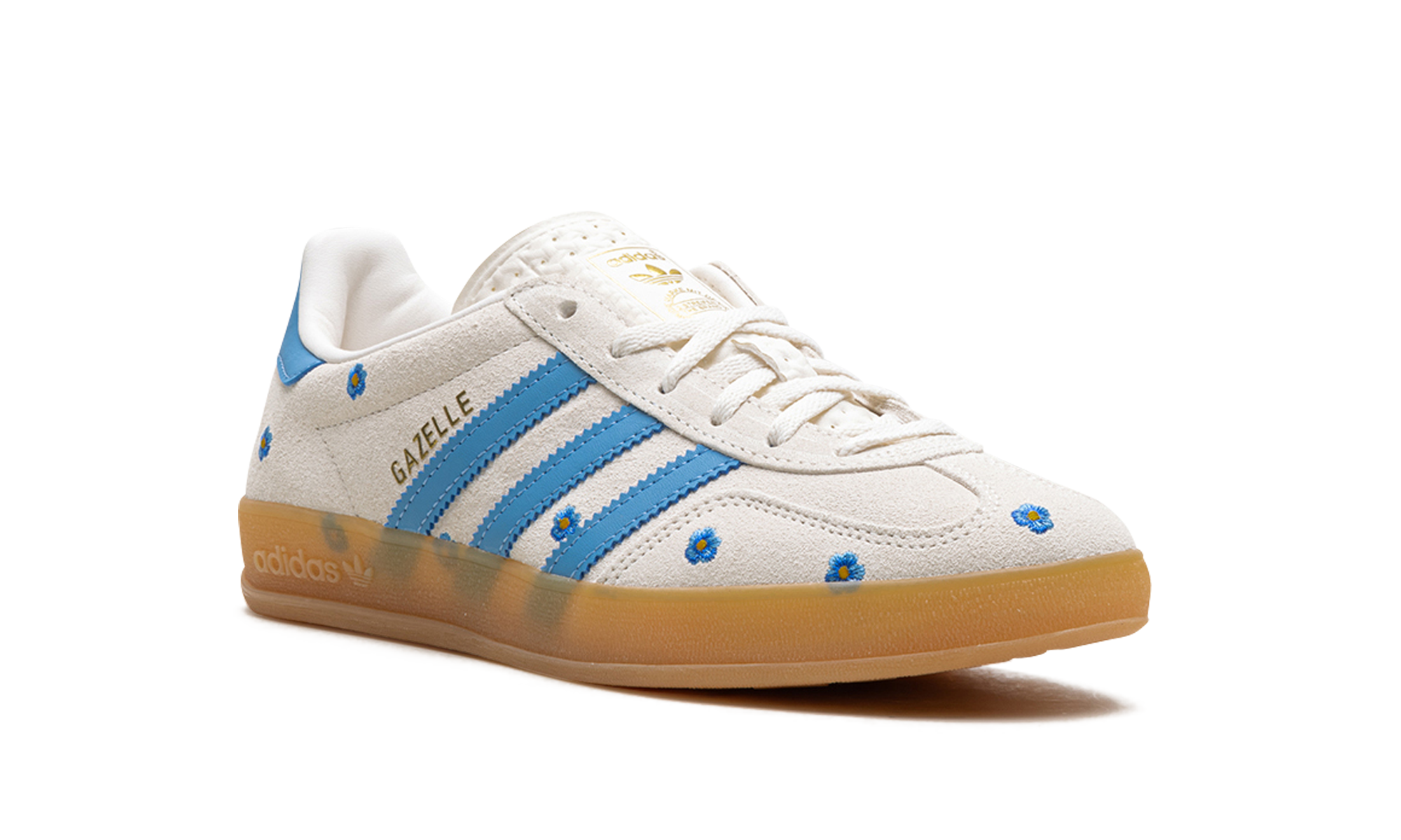 Adidas Gazelle Indoor Light Blue Floral 3
