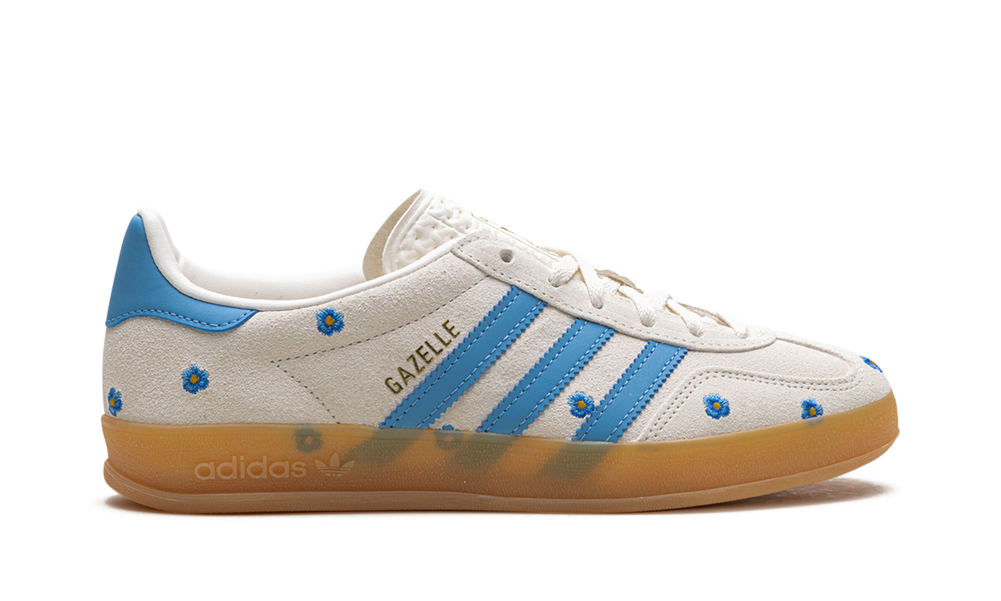 Adidas Gazelle Indoor Light Blue Floral 8