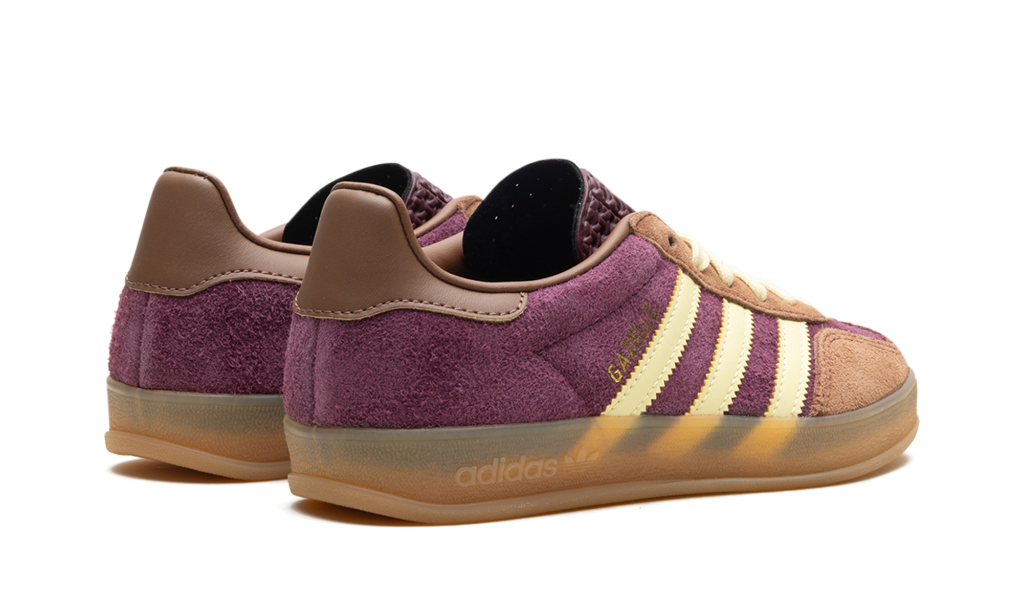 Adidas Gazelle Indoor Maroon Almost Yellow 4