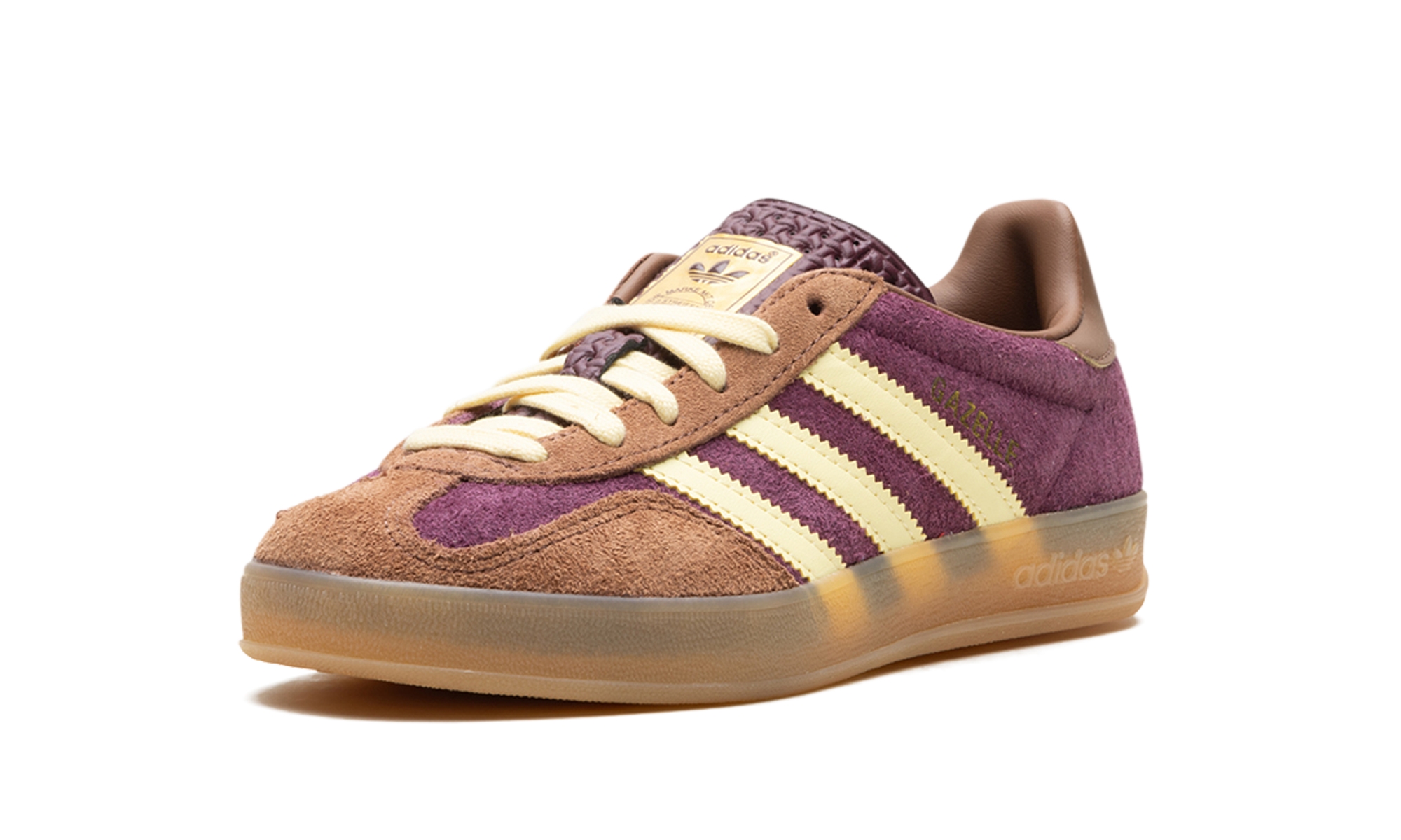 Adidas Gazelle Indoor Maroon Almost Yellow 5