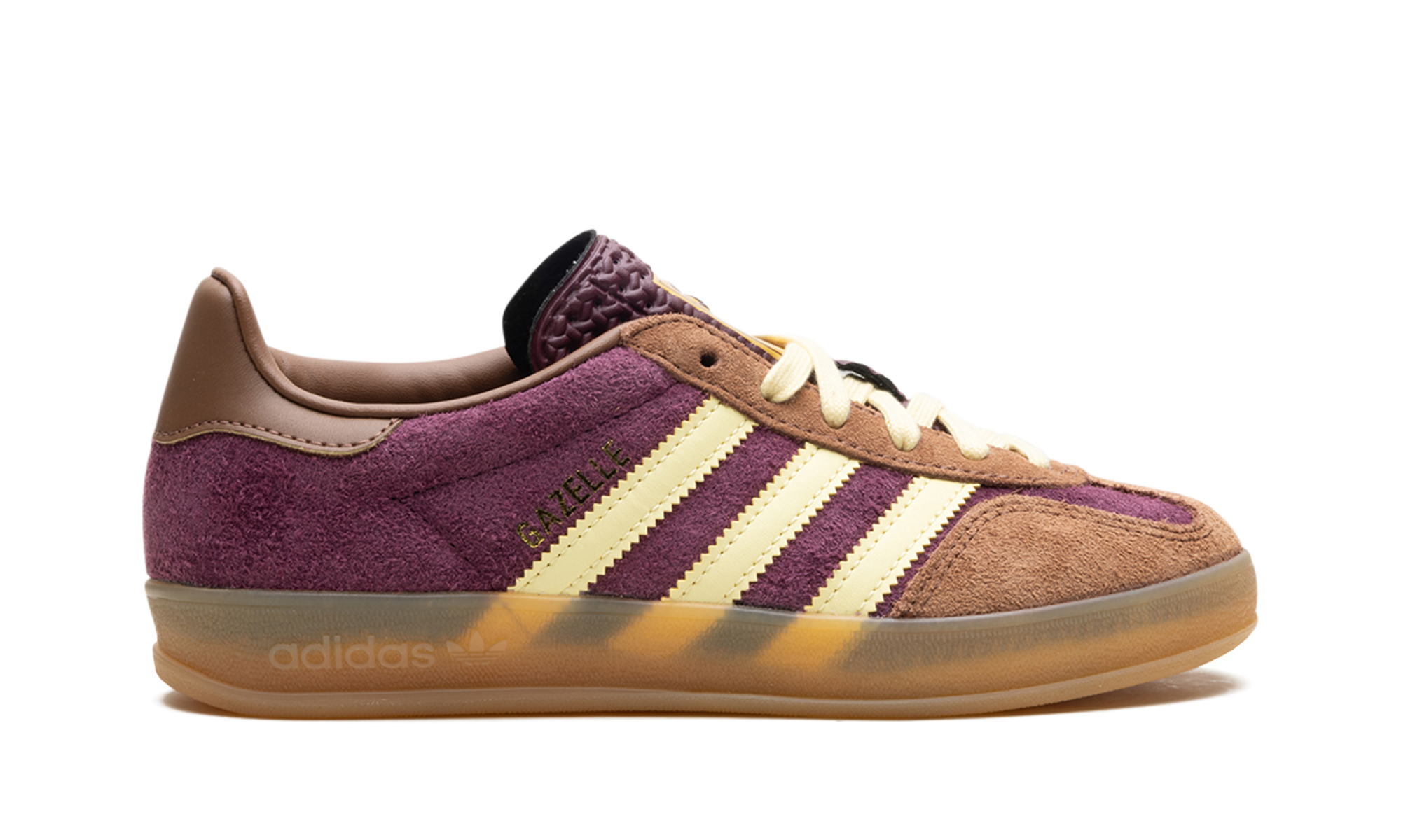 Adidas Gazelle Indoor Maroon Almost Yellow 7