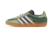 Adidas Gazelle Indoor mineral Green Silver 1