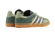 Adidas Gazelle Indoor mineral Green Silver 3