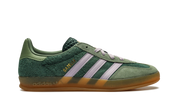 Adidas Gazelle Indoor mineral Green Silver 7
