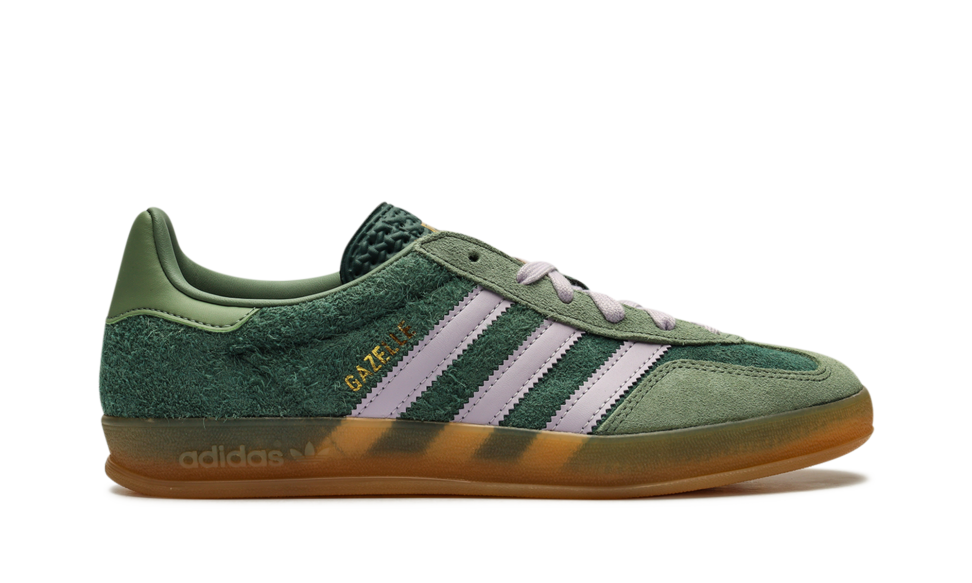 Adidas Gazelle Indoor mineral Green Silver 7