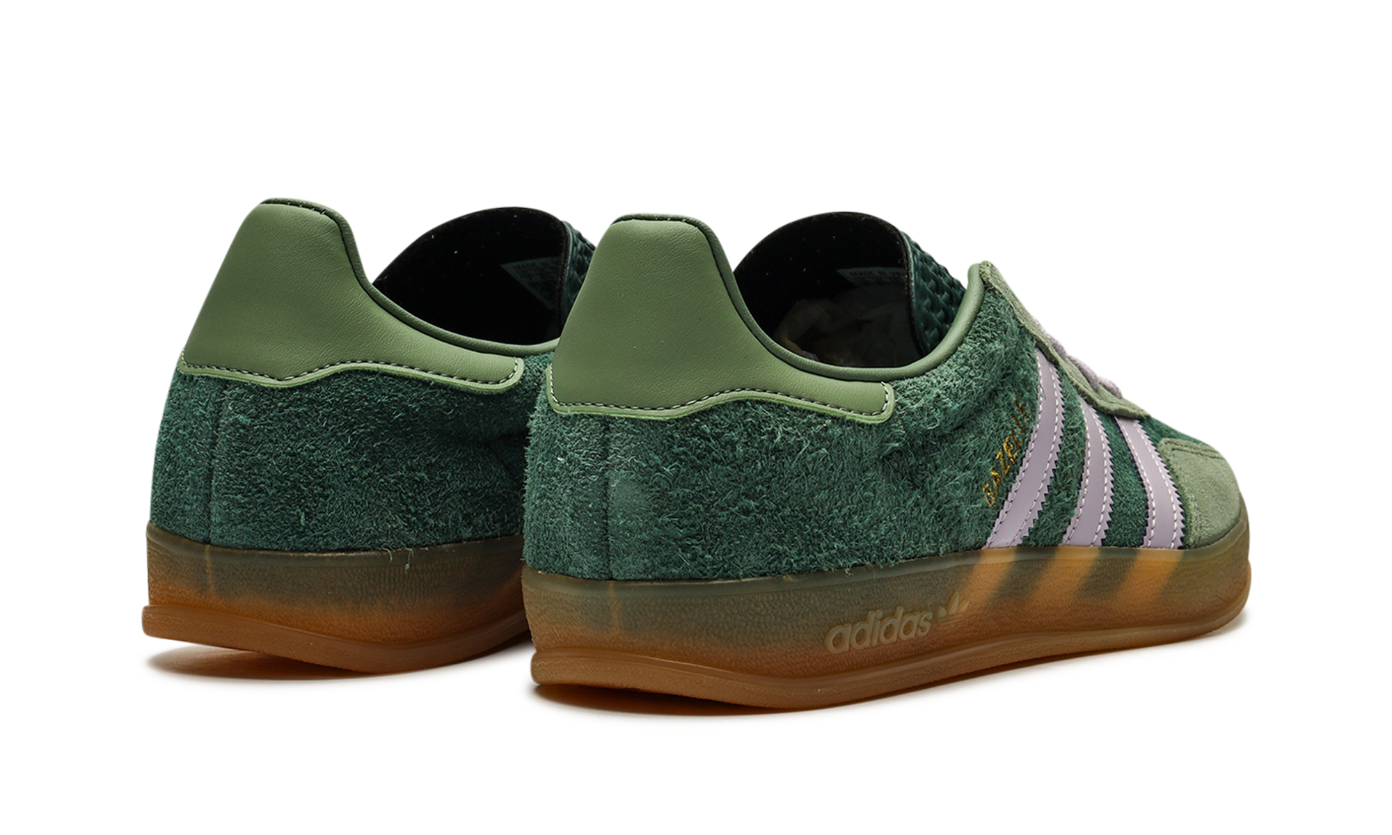 Adidas Gazelle Indoor mineral Green Silver 8