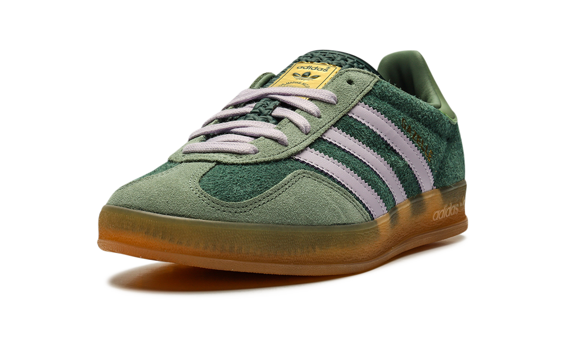 Adidas Gazelle Indoor mineral Green Silver 9