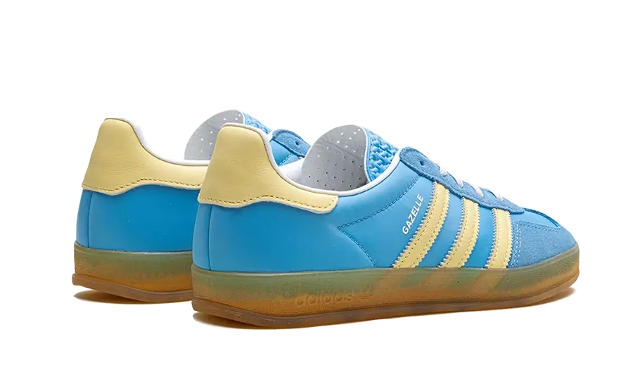 Adidas Gazelle Indoor Semi Blue BURST Almost Yellow 3