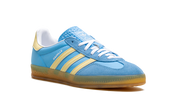 Adidas Gazelle Indoor Semi Blue BURST Almost Yellow 6