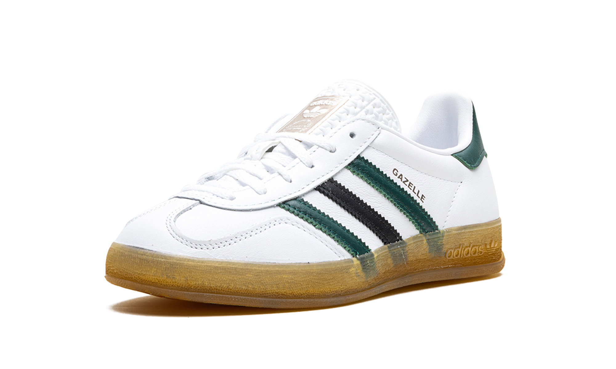 Adidas Gazelle Indoor White Collegiate Green 9