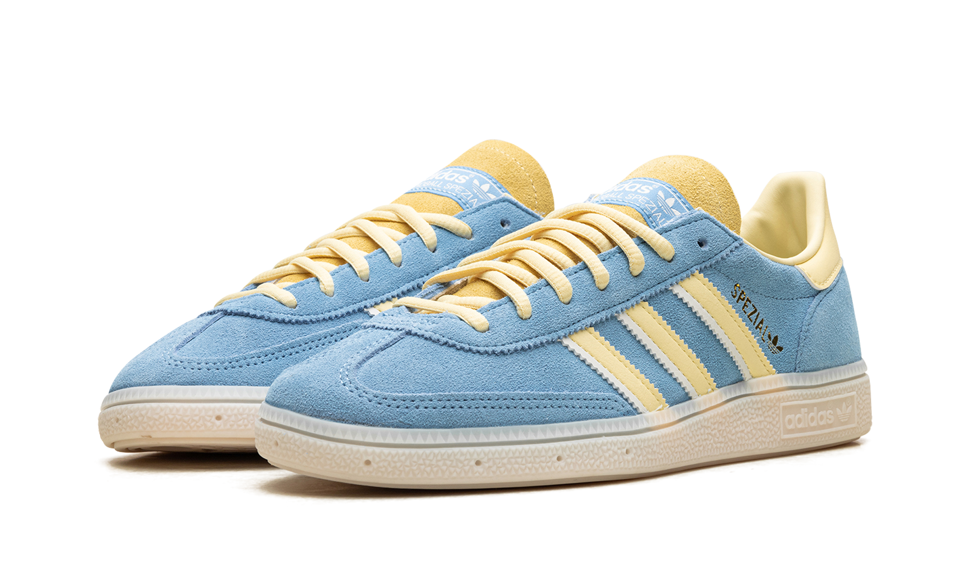 Adidas Handball Spezial Semi Blue BURST Almost Yellow 5