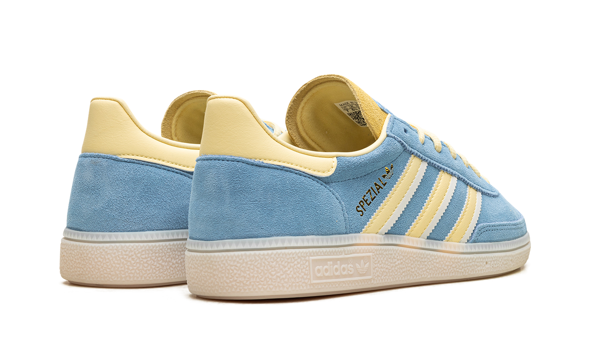 Adidas Handball Spezial Semi Blue BURST Almost Yellow 6