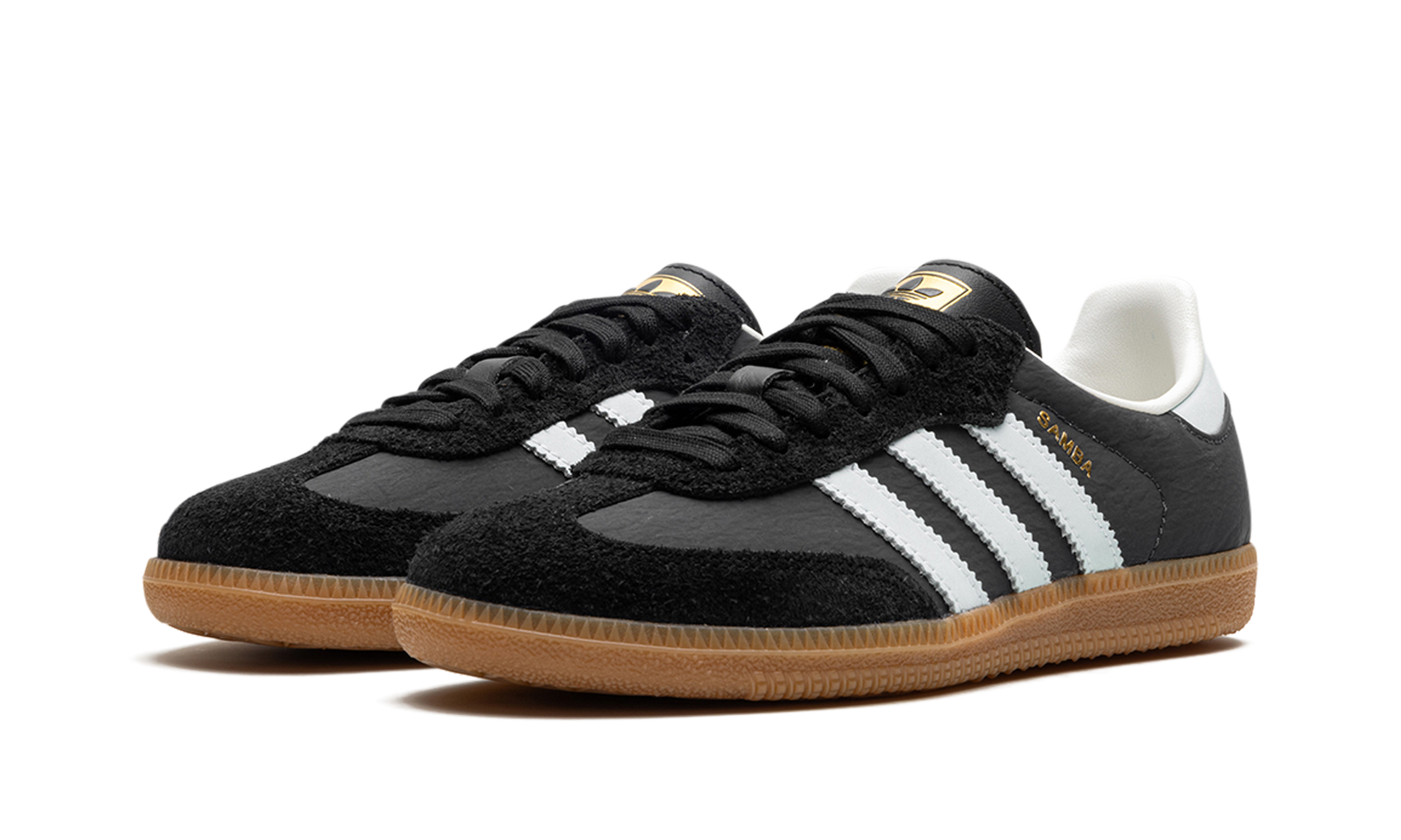 Adidas Samba OG Carbon Almost Blue Gum 6