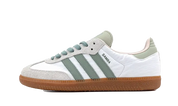 Adidas Samba OG Cloud White Silver Green 1