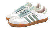 Adidas Samba OG Cloud White Silver Green 2