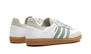 Adidas Samba OG Cloud White Silver Green 7