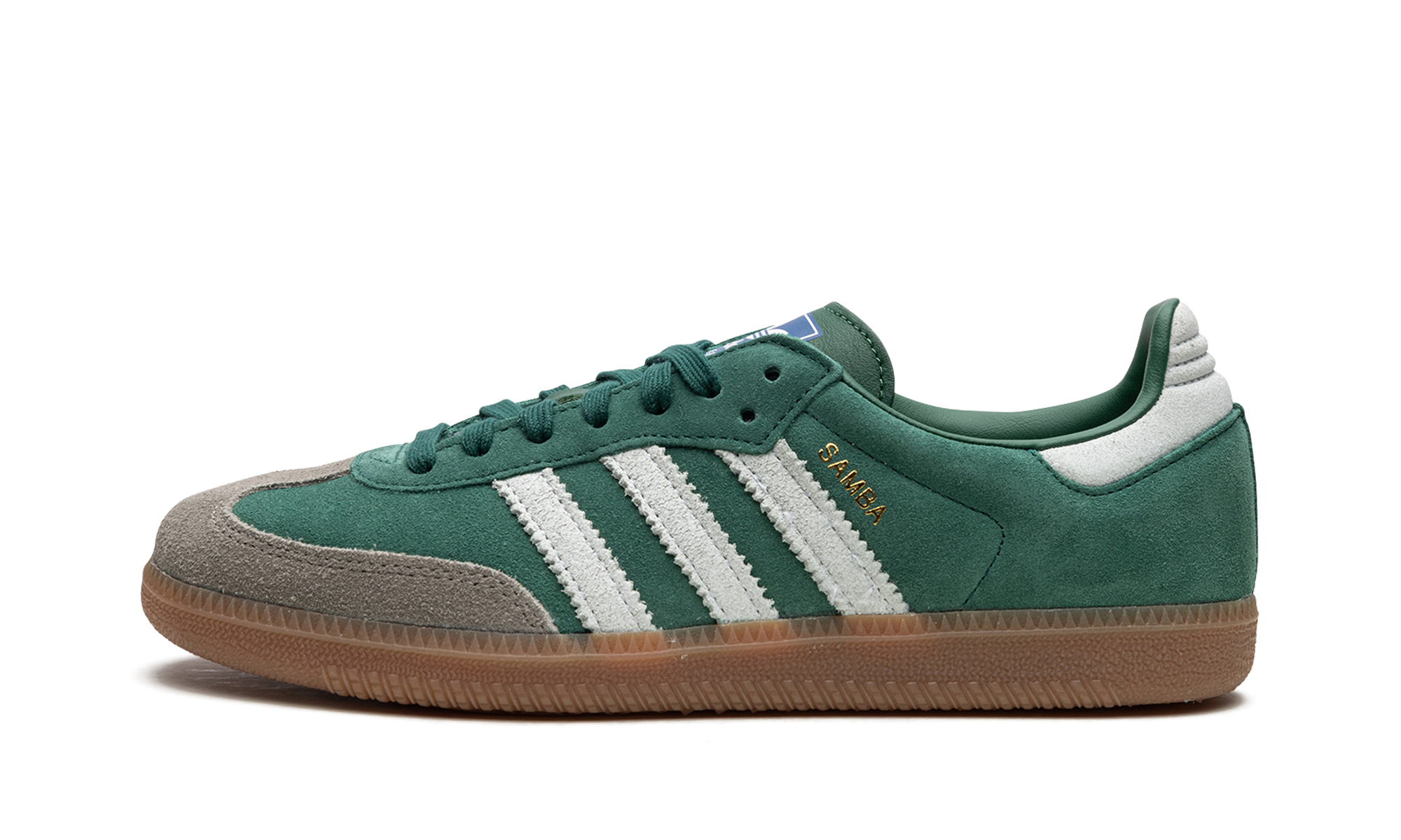 Adidas Samba OG Collegiate Green Gum Gray Toe 5