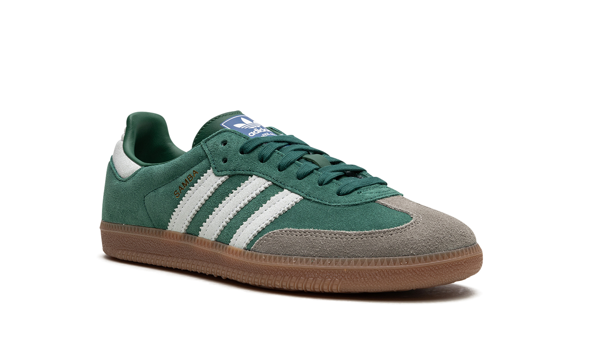 Adidas Samba OG Collegiate Green Gum Gray Toe 6