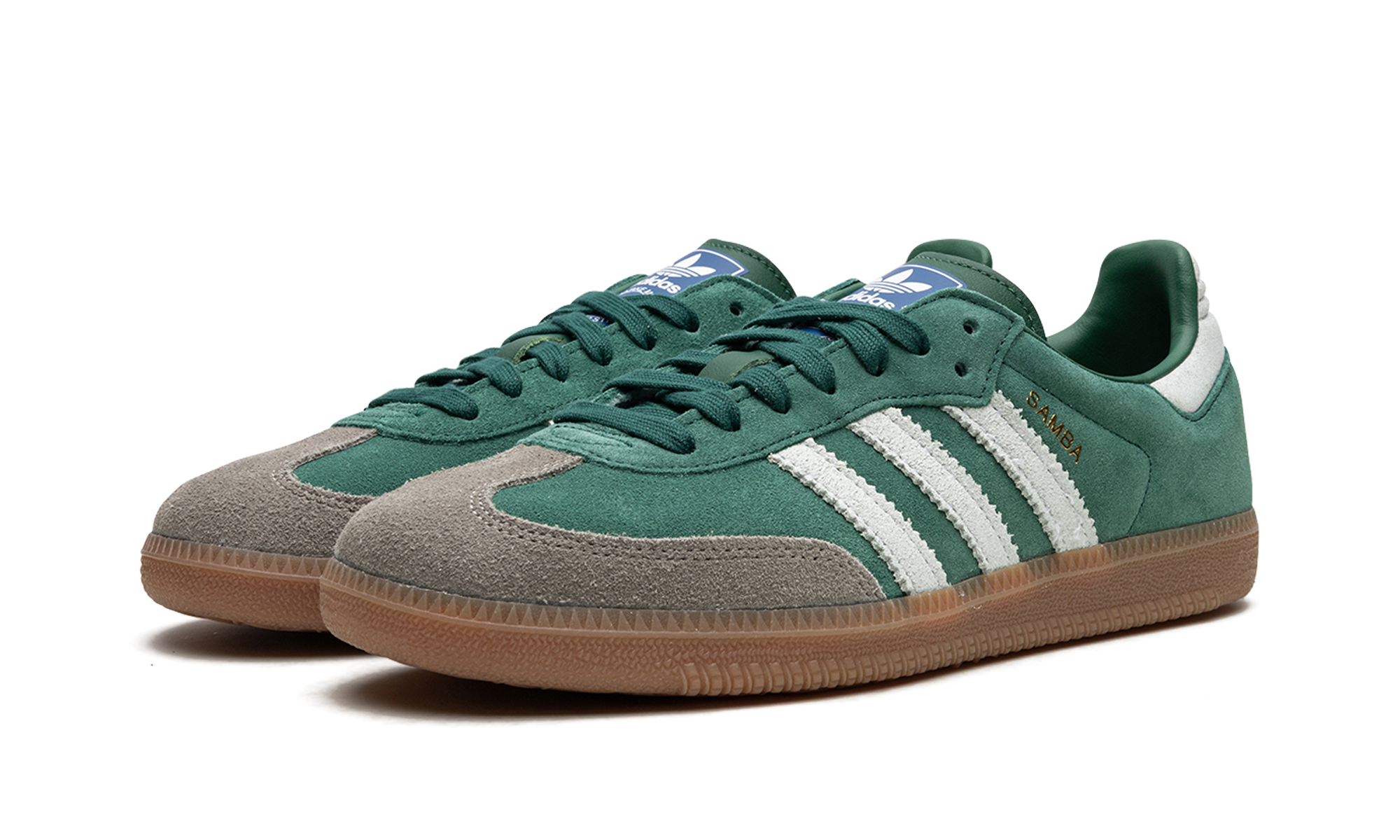 Adidas Samba OG Collegiate Green Gum Gray Toe 7
