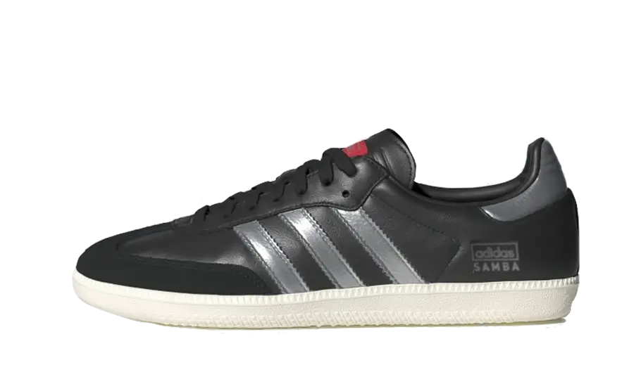 Adidas Samba OG Core Black Silver Metallic 1