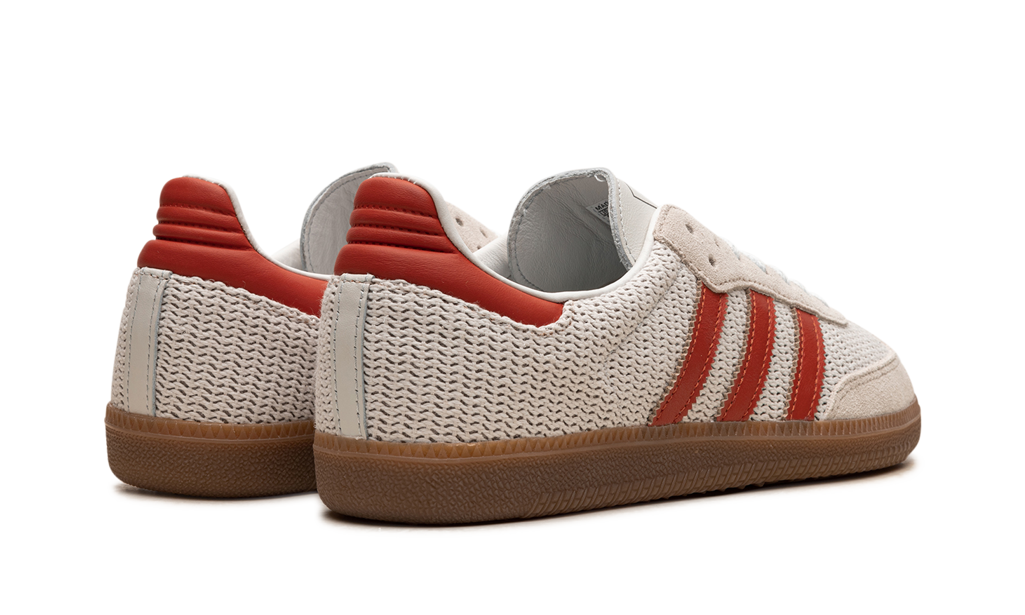 Adidas Samba OG Crystal White Preloved Red 4